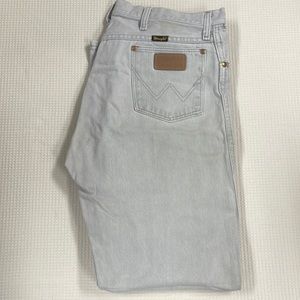 Vintage Cream Denim Wrangler Jeans